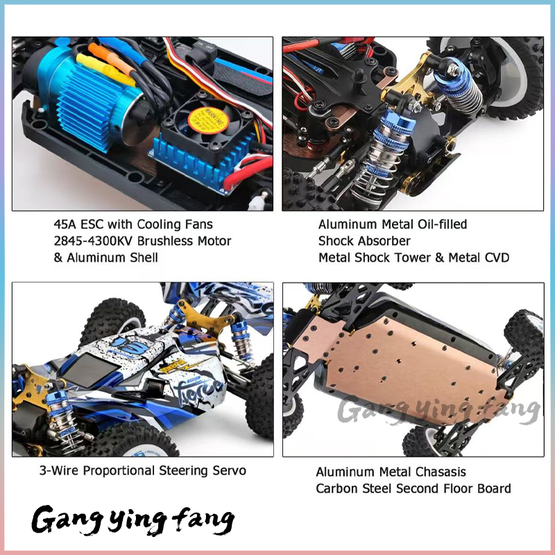 1/12 124017 Wltoys -V8 2.4G سب - مراجعة Rc Drift Car Kit وسعره