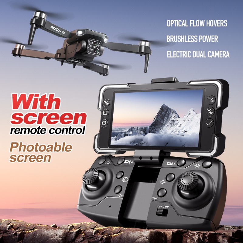 طائرة بدون طيار M10 مع كاميرا  - مراجعة Drone Rc Harness وسعره