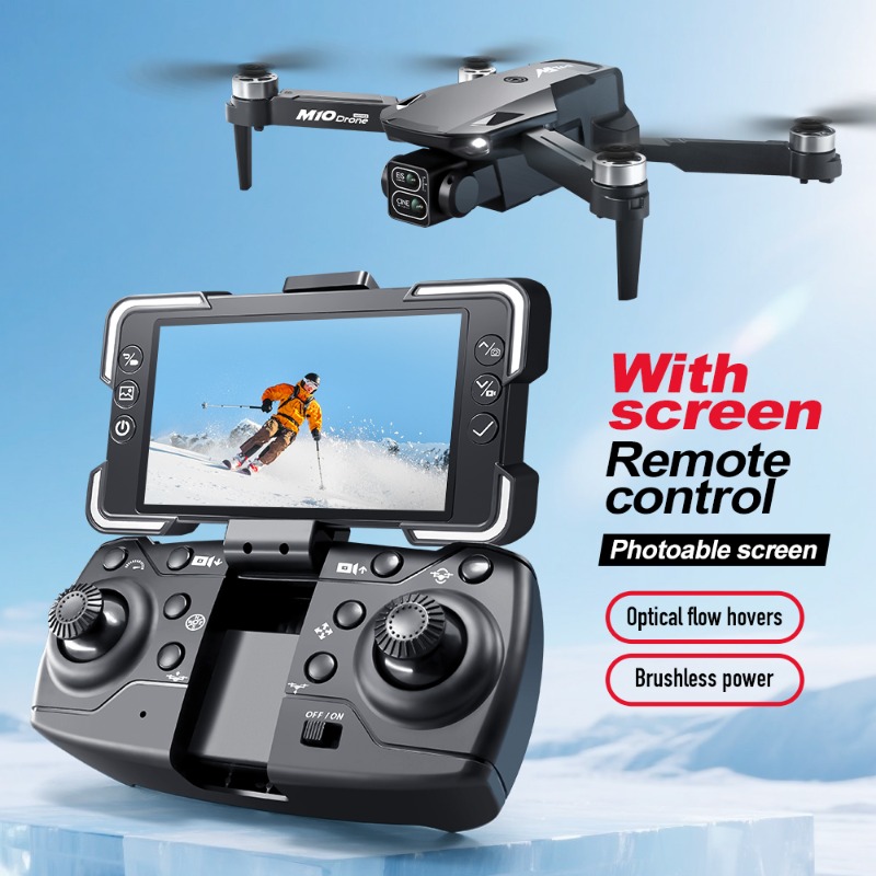 طائرة بدون طيار M10 مع كاميرا  - مراجعة Drone Rc Harness وسعره