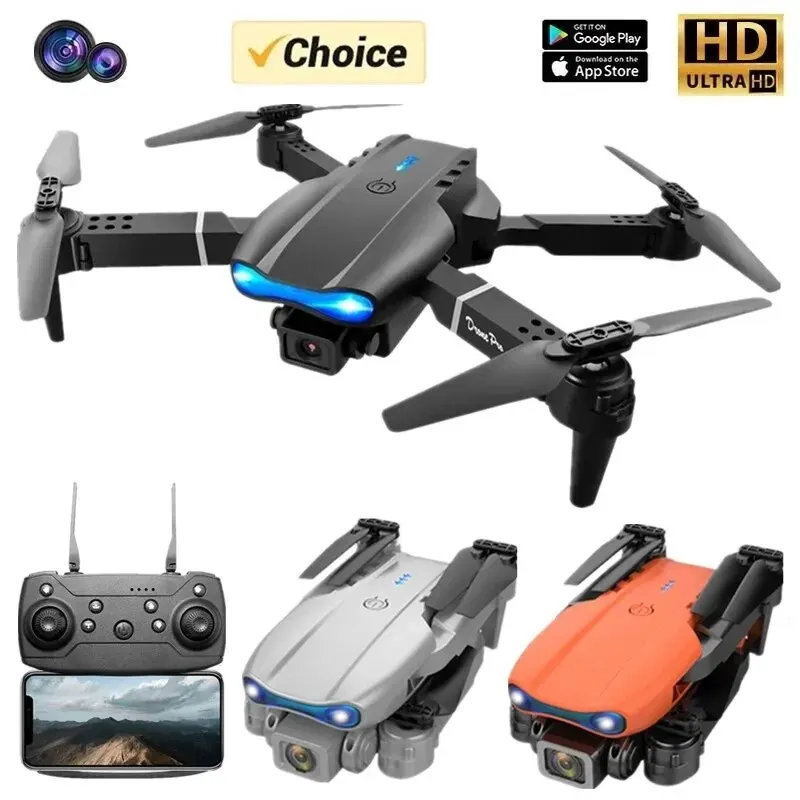 طائرة احترافية صغيرة بدون طيار - مراجعة Drone E88Pro Rc 4K وسعره