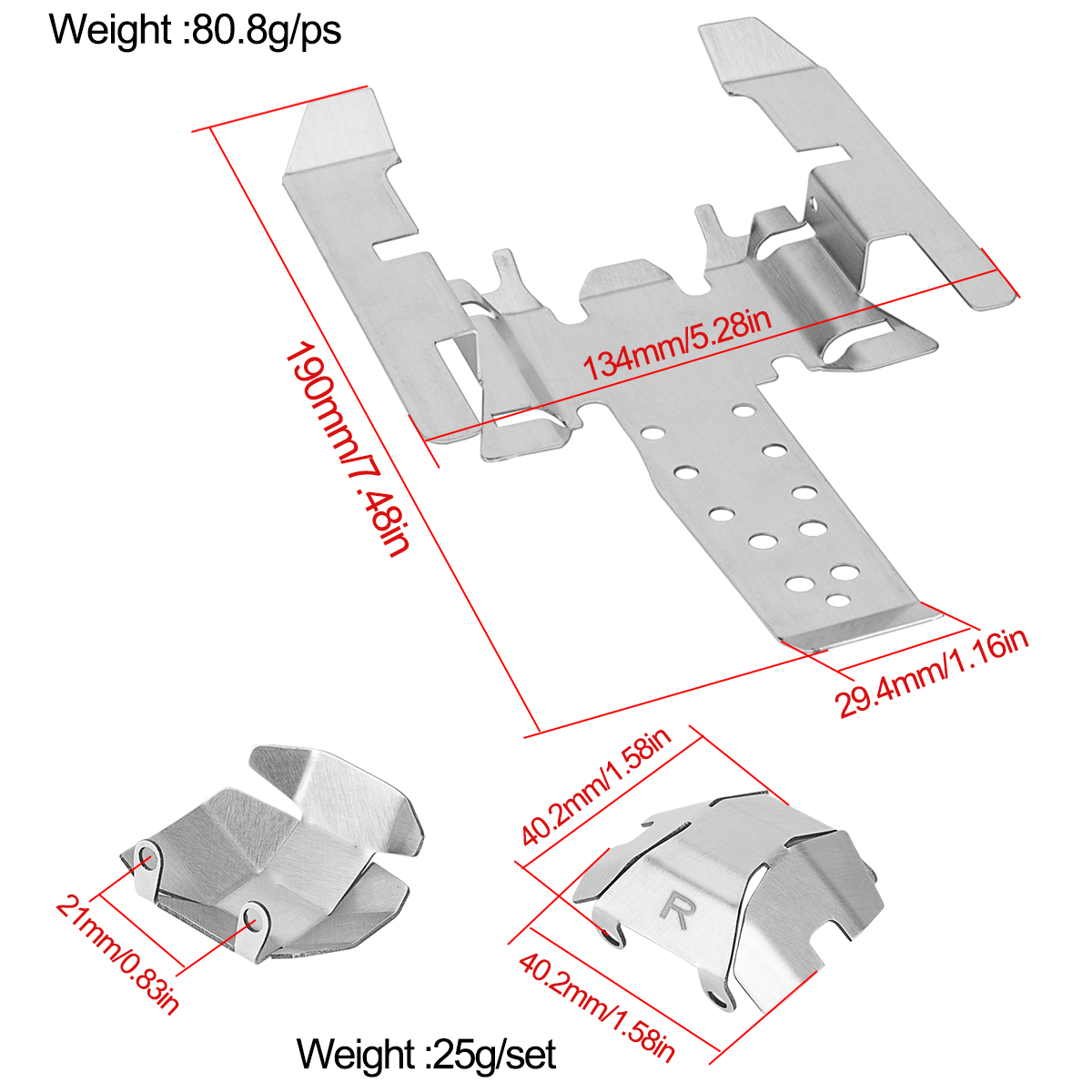 مجموعة دروع حماية للشاسيه من ا - مراجعة Rc Car Body Shell وسعره