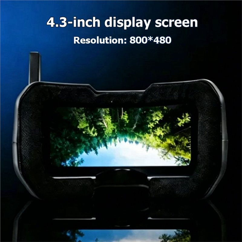 نظارات FPV طراز AA84 HGLRC VR0 - مراجعة Fpv Goggles Headset وسعره