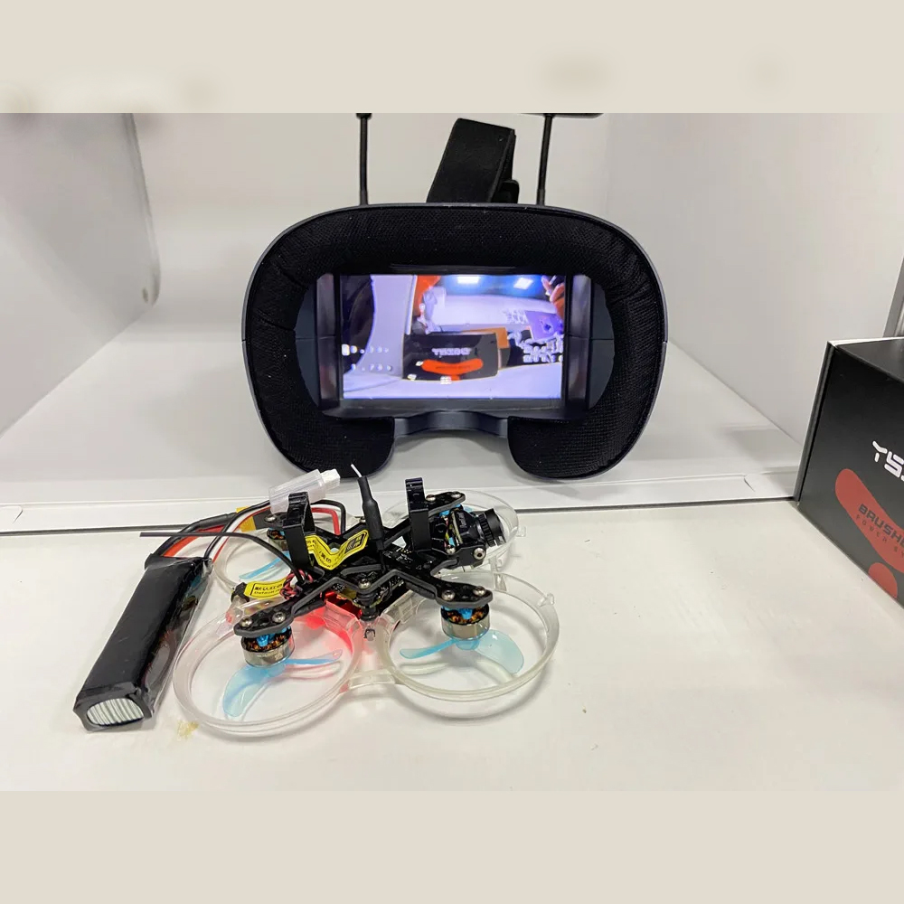 FPV نظارات 008D 5.8G 40CH 4.3  - مراجعة Fpv Goggles Headset وسعره